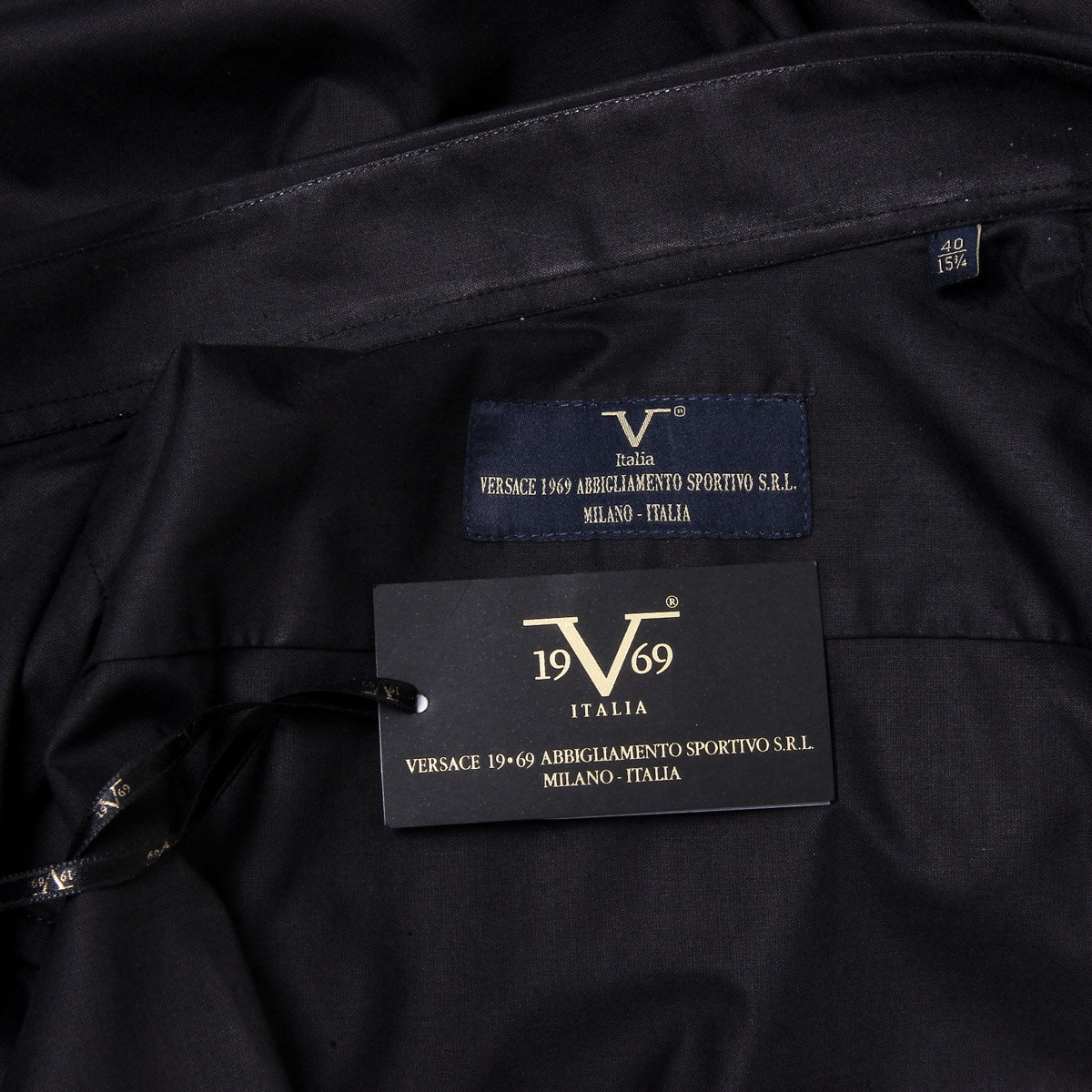 Camisa de cuello clásico para hombre V 1969 Italia 377 VAR. 537