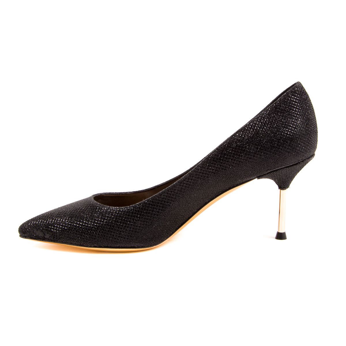 V 1969 Italia Zapatos de salón para mujer negros CRICKET