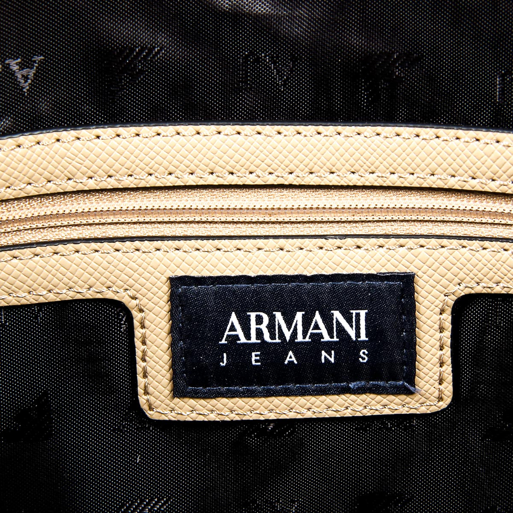 Bolso de mano para mujer Armani Jeans color camello 922166 7P756 11955