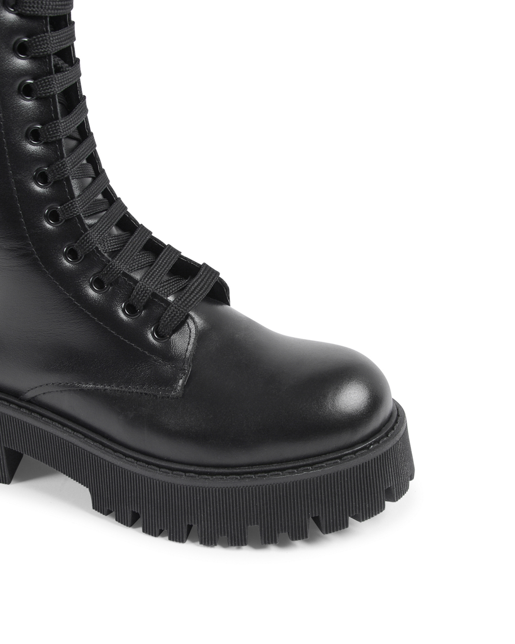 19V69 Italia Womens Short Boot Black 10-V VITELLO NERO