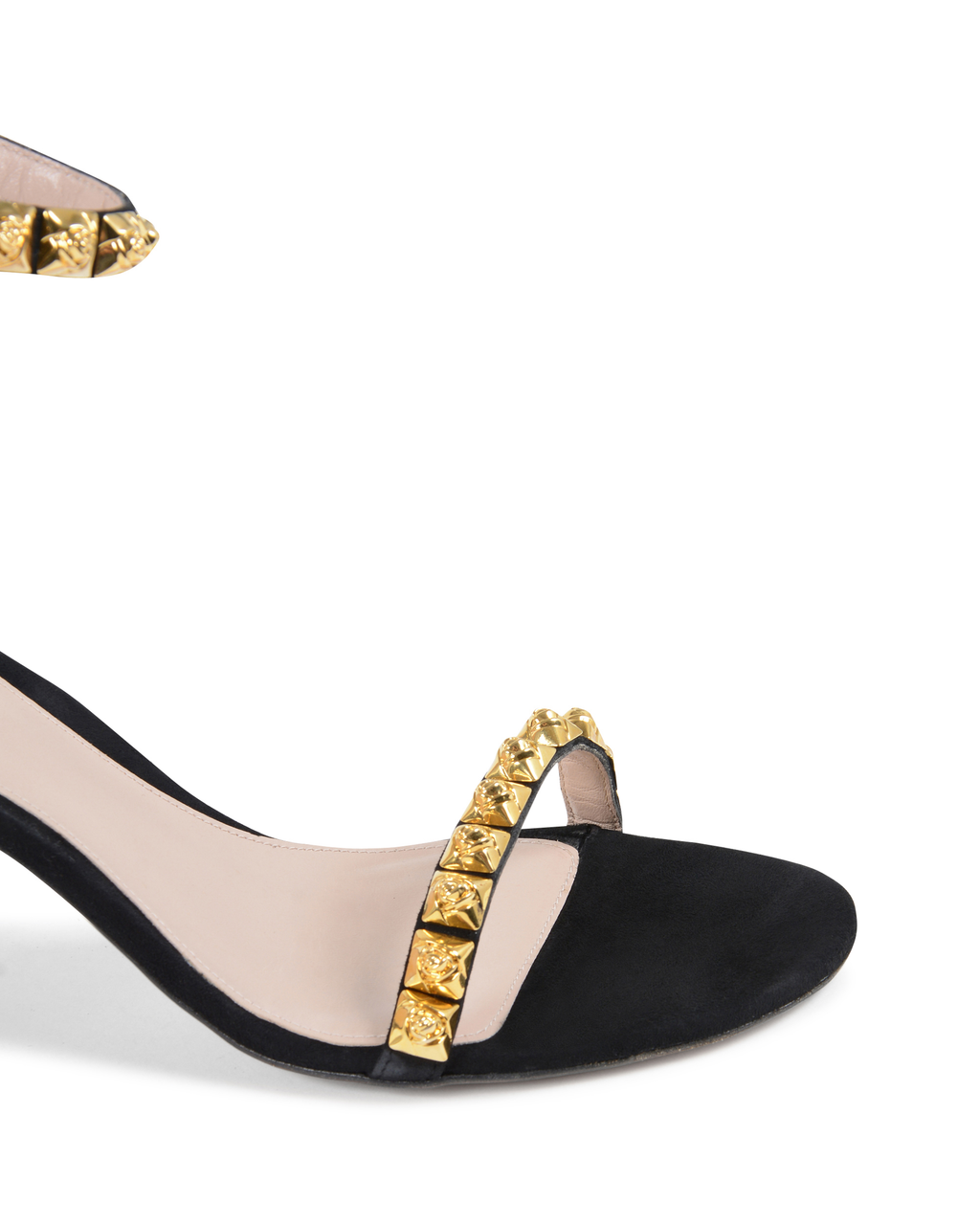 Stuart Weitzman Sandalia con tira al tobillo para mujer Negra ROSEMARIE