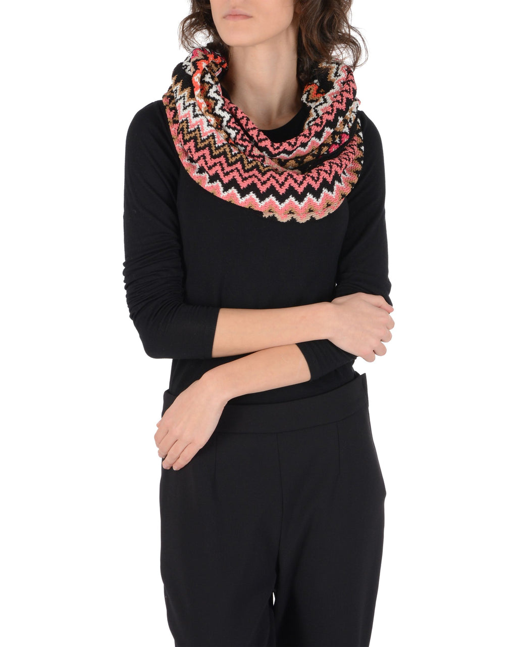 Calentador de cuello Missoni para mujer multicolor CO12WMD55300001