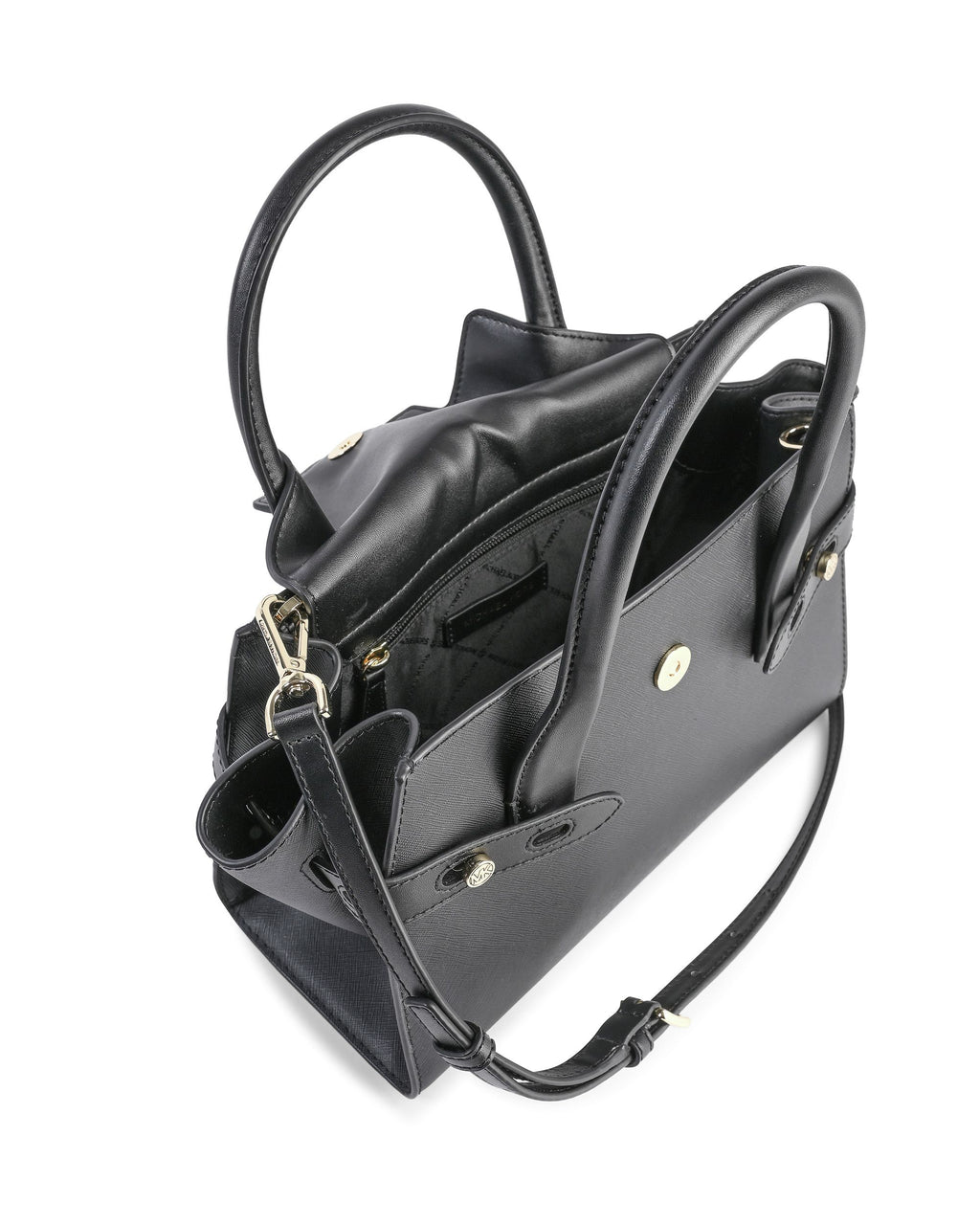 Bolso de mano mediano con solapa Michael Kors 35S2GNMS8L NEGRO