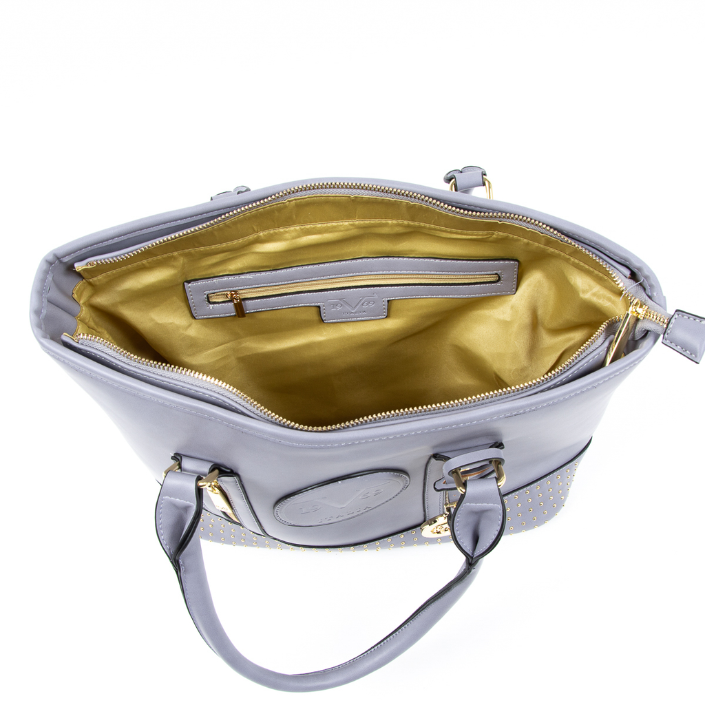 V 1969 Italia Bolso de mano para mujer AGATA morado