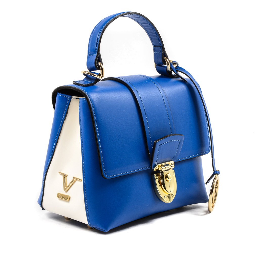 V 1969 Italia Womens Handbag Blue LAOS