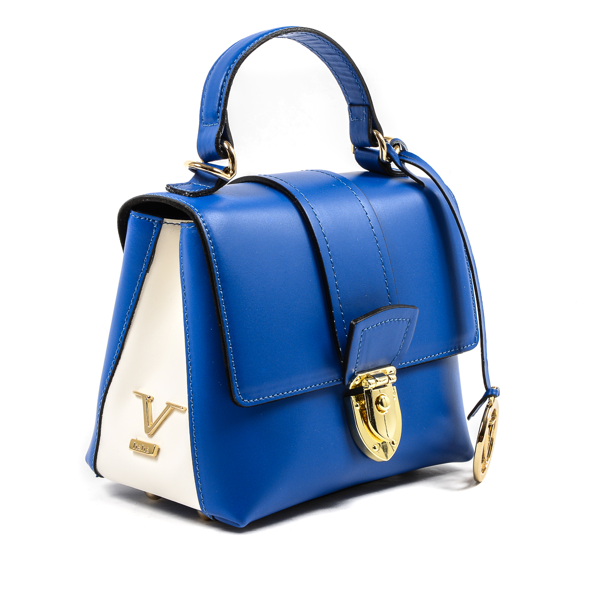 V 1969 Italia Womens Handbag Blue LAOS