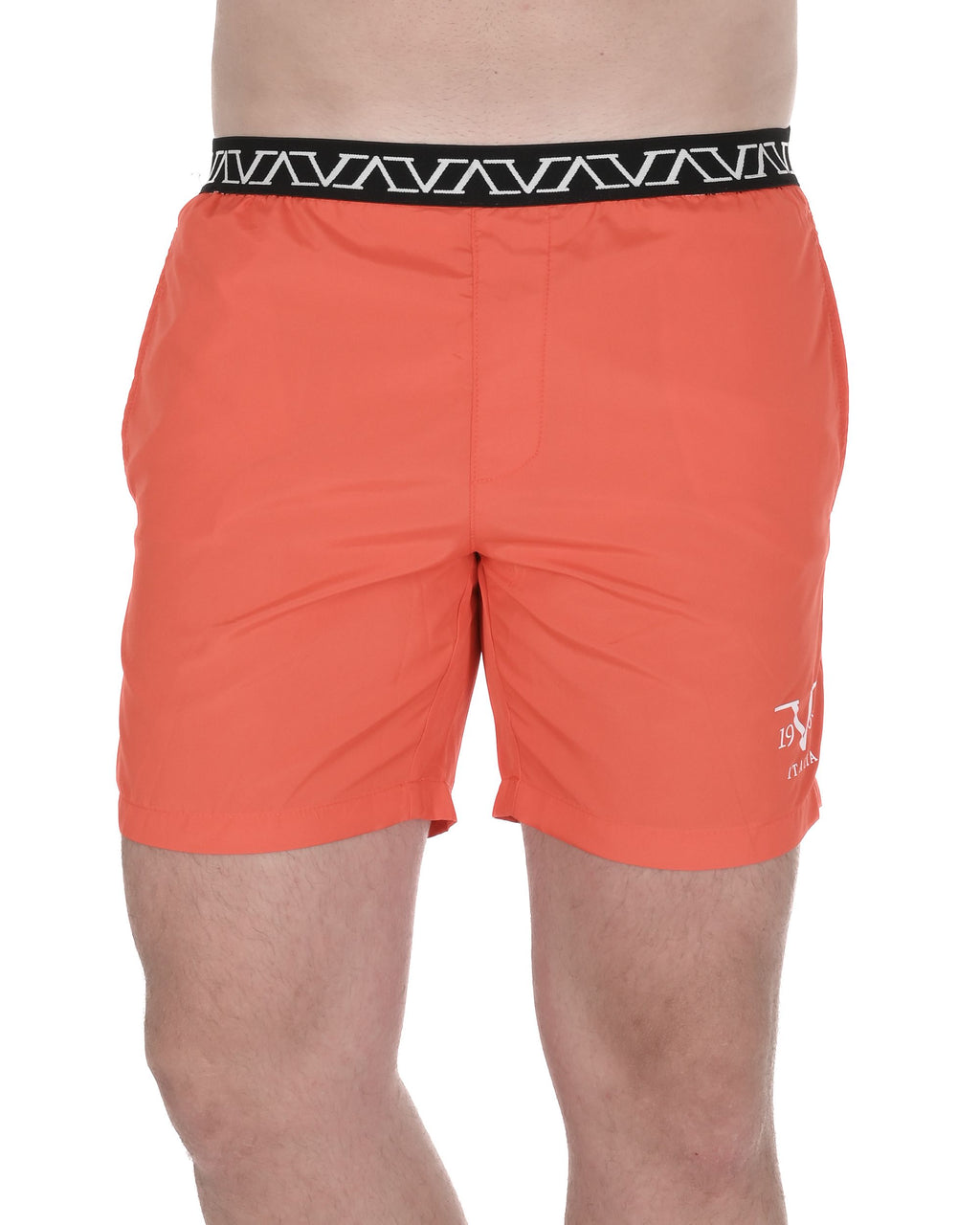 19V69 Italia Mens Swimwear Trunk VSC1MBM07 GRENADINE