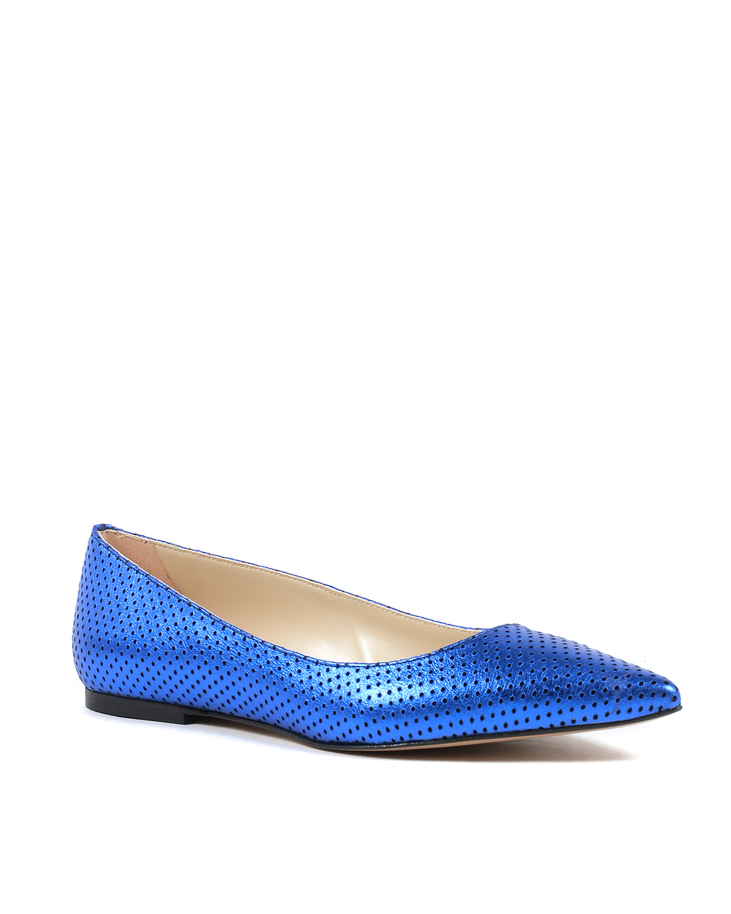 19V69 Italia Bailarina Mujer Lamè Azul 4747 TRAF LAM BLU ELETTRICO
