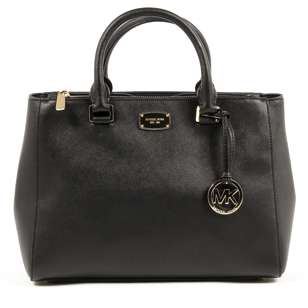Michael Kors Womens Handbag KELLEN 35S6GS0T2L BLACK