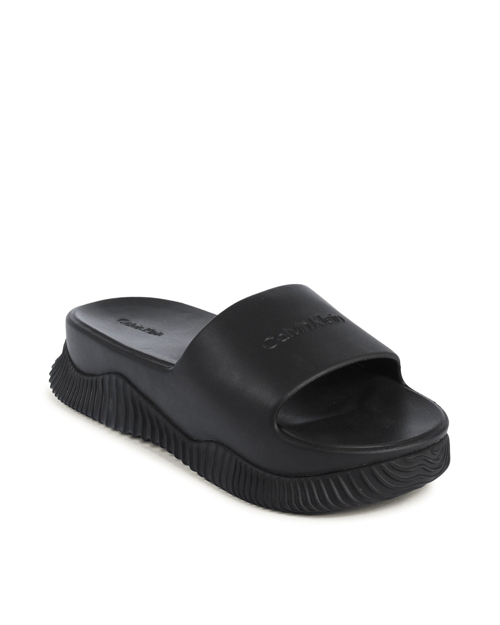 Chanclas Calvin Klein para mujer negras HW0HW01850BEH