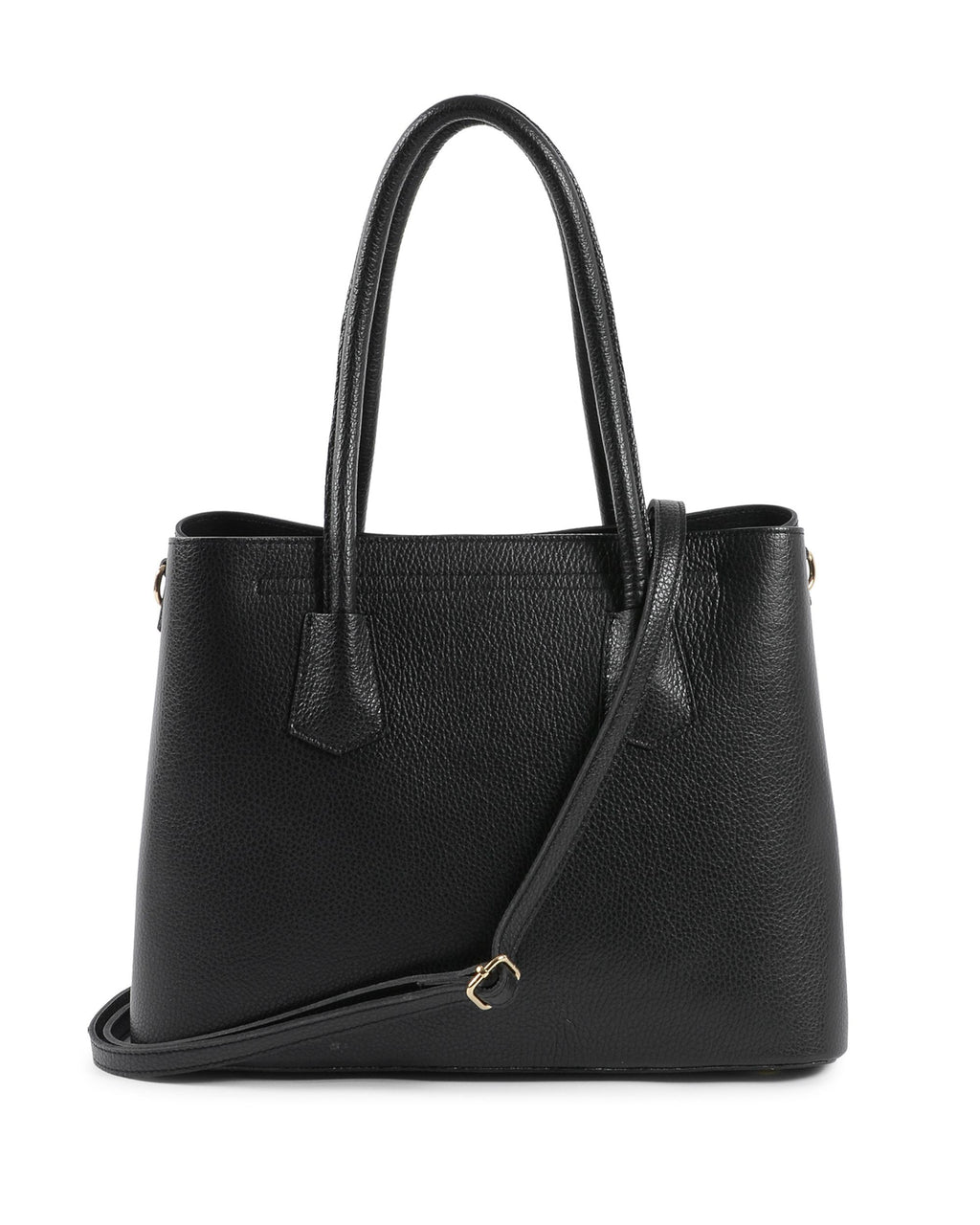 V Italia Womens Handbag Black 10510 V2 DOLLARO NERO