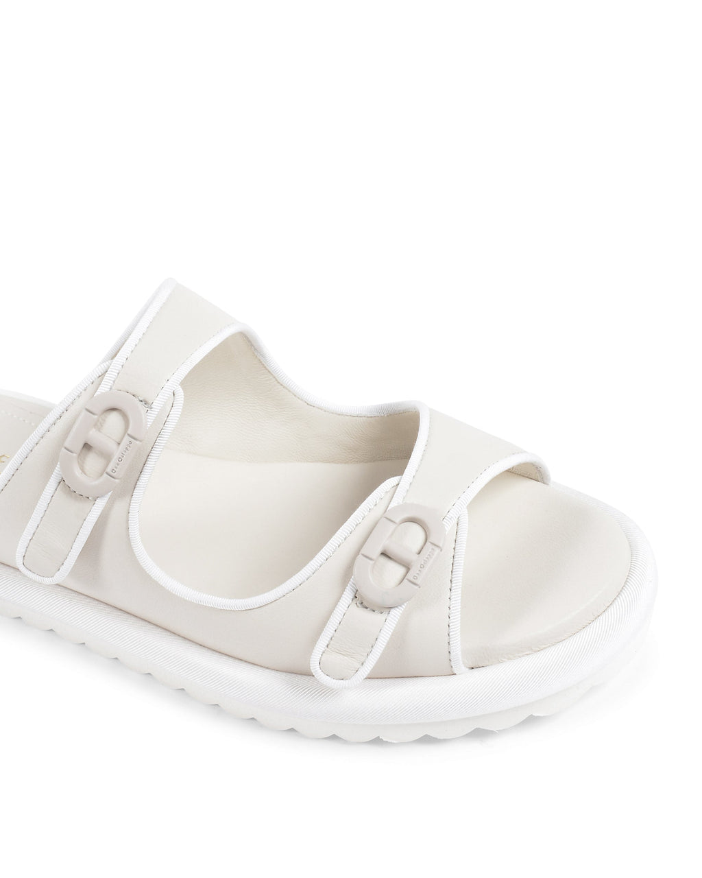 Sandalia plana Kandy - Crema