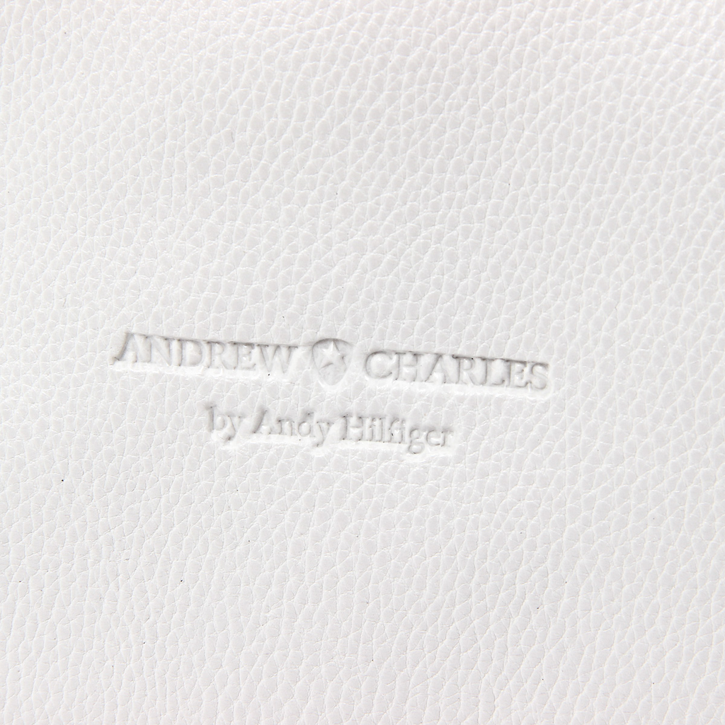 Andrew Charles Womens Handbag Light Grey SERINA