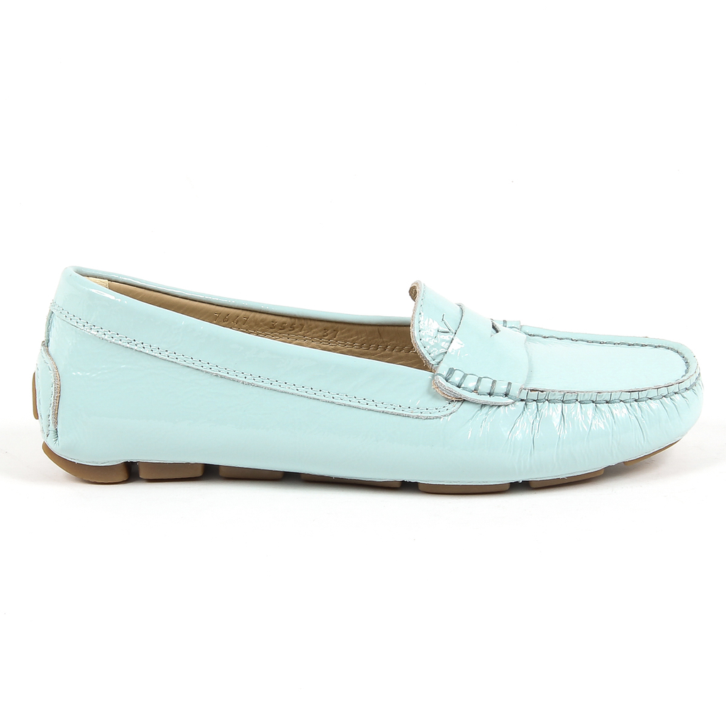 V 1969 Italia Womens Loafer Light Blue AMALFI