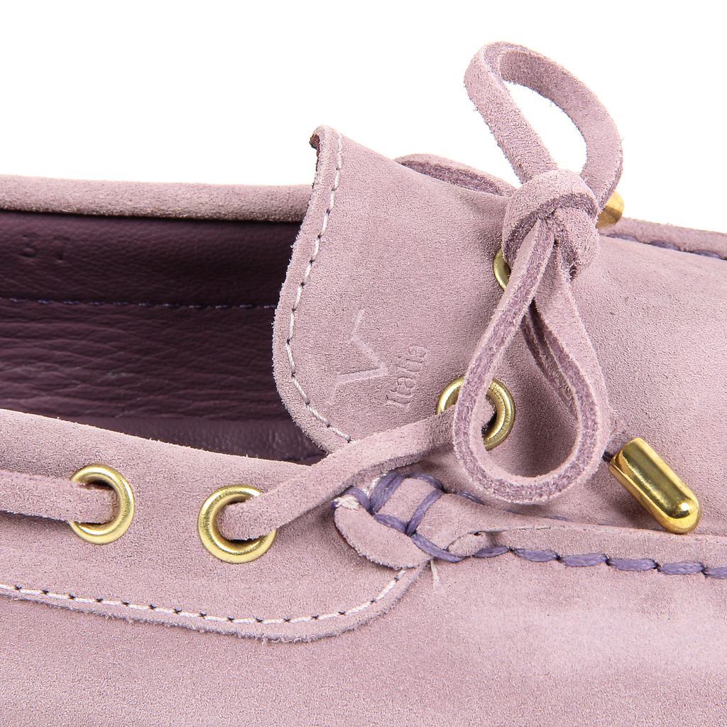 Mocasín para mujer V 1969 Italia color lila CRETA
