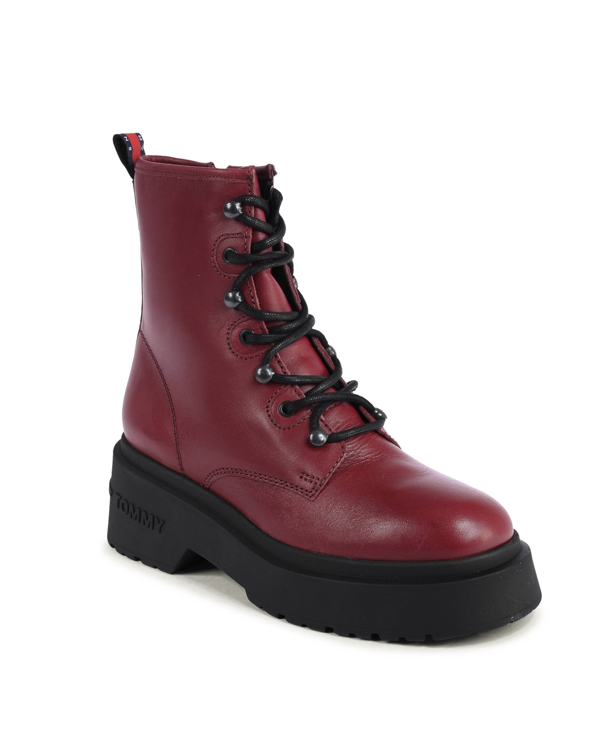 Botas Tommy Hilfiger para mujer ROJAS EN0EN02404XJS