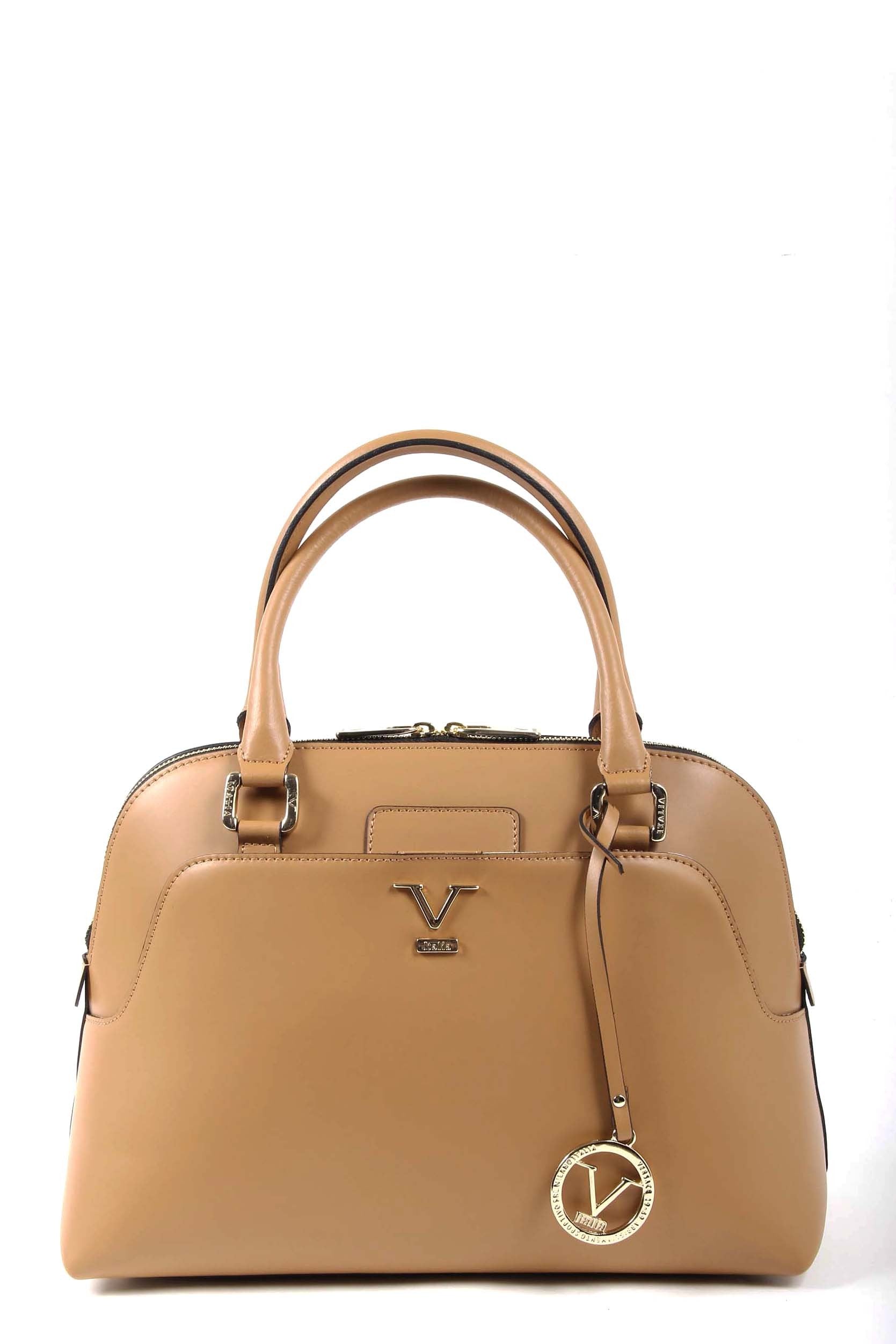 Bolso de Mujer V 1969 Italia C151-52 RUGA CUOIO