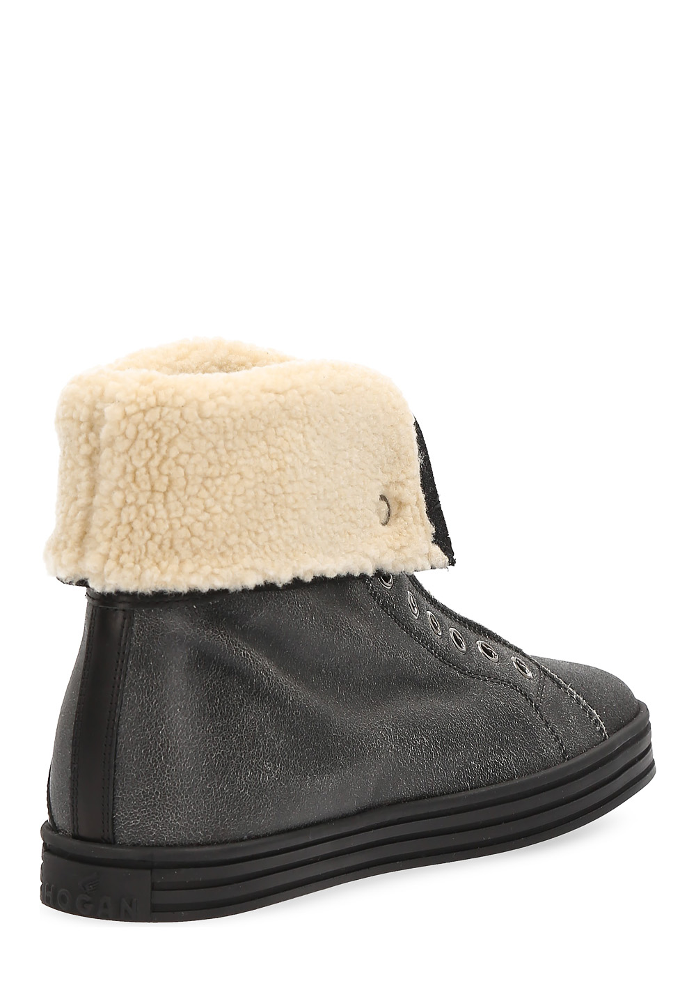 Zapatillas Hogan Rebel para mujer negras HXW1820O84077AEB999