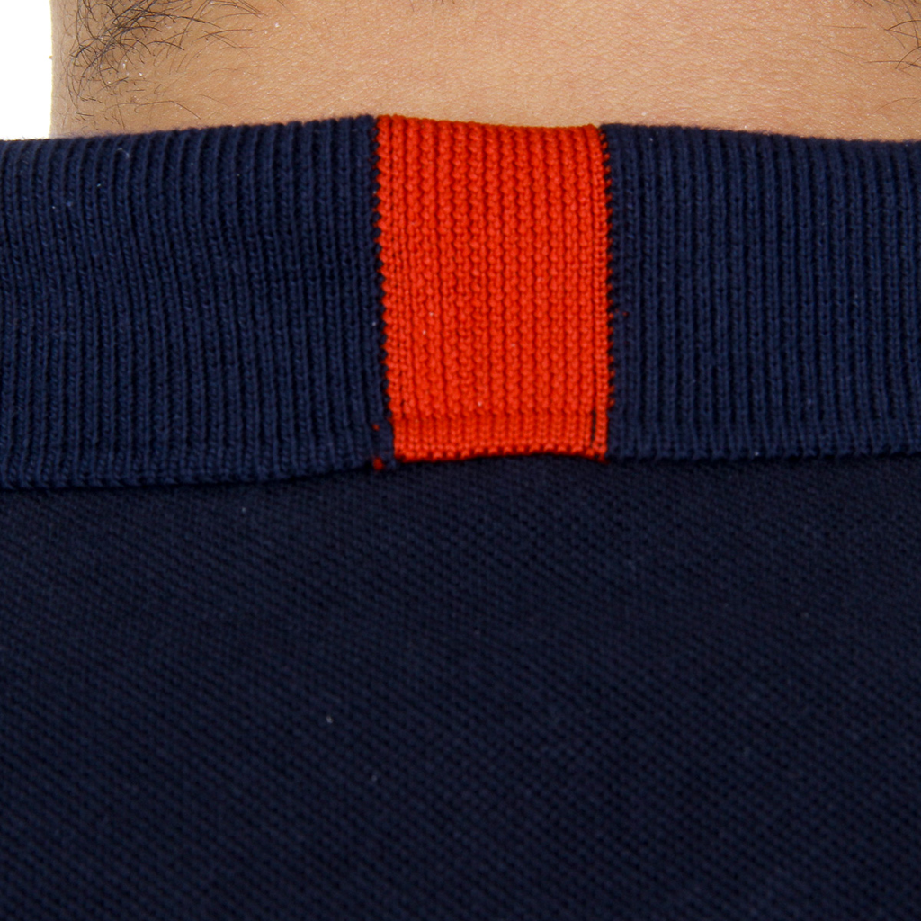 Polo Ufford & Suffolk Polo Club para hombre, manga corta, US025, azul marino