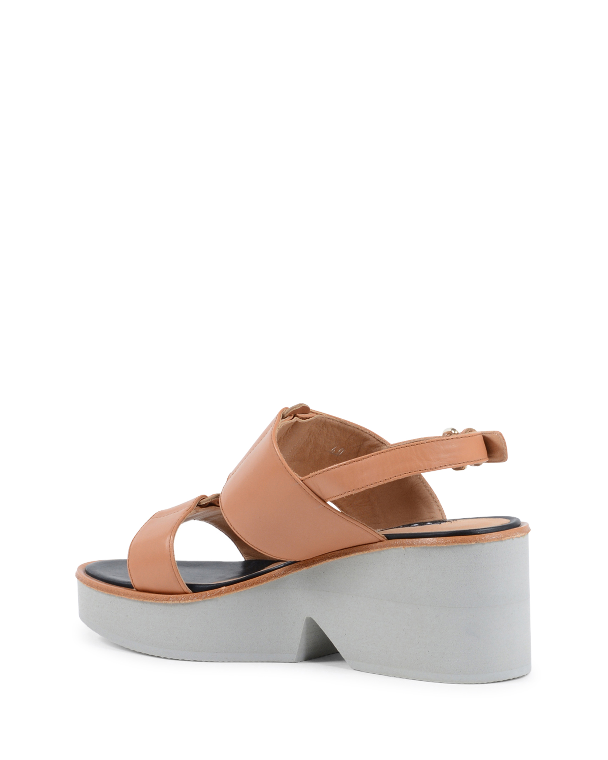 Fratelli Rossetti Womens Wedge Sandal Tan 75256 LADY ANTIQUE NOCE
