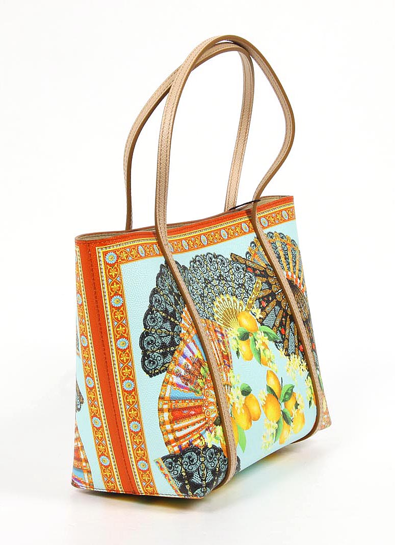 Bolso de compras Dolce & Gabbana St. Dauphine Maoliche BB6022 AP123 8R833