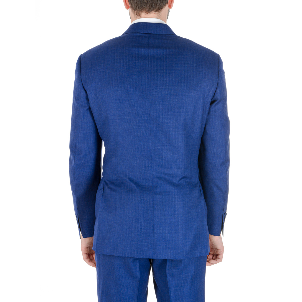 Canali Mens Suit Long Sleeves Blue