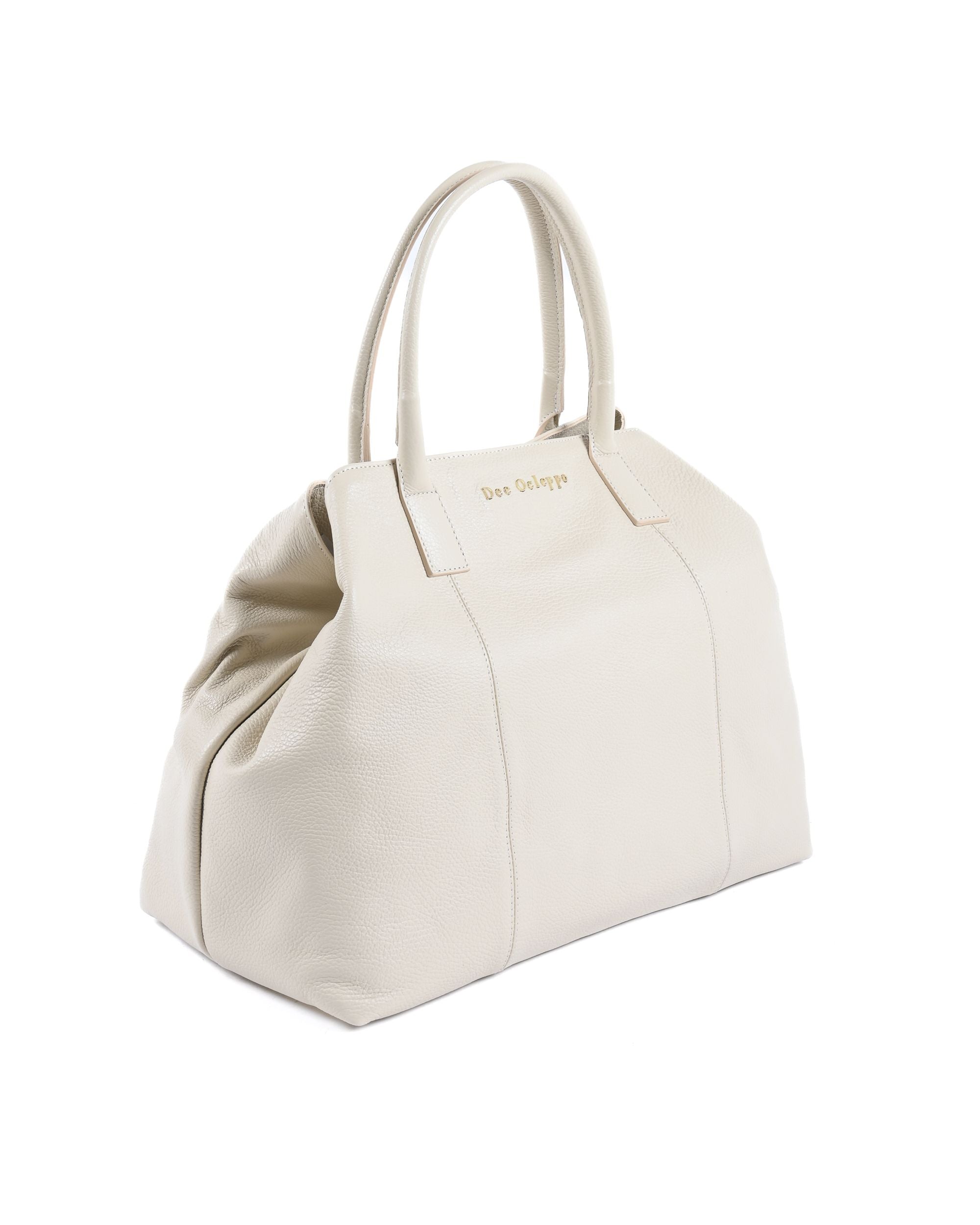 Bolso de mano para mujer Dee Ocleppo CORNWALL CREAM