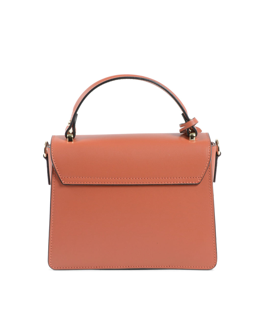 Bolso de mano para mujer V Italia marrón V505 52 RUGA MATTONE
