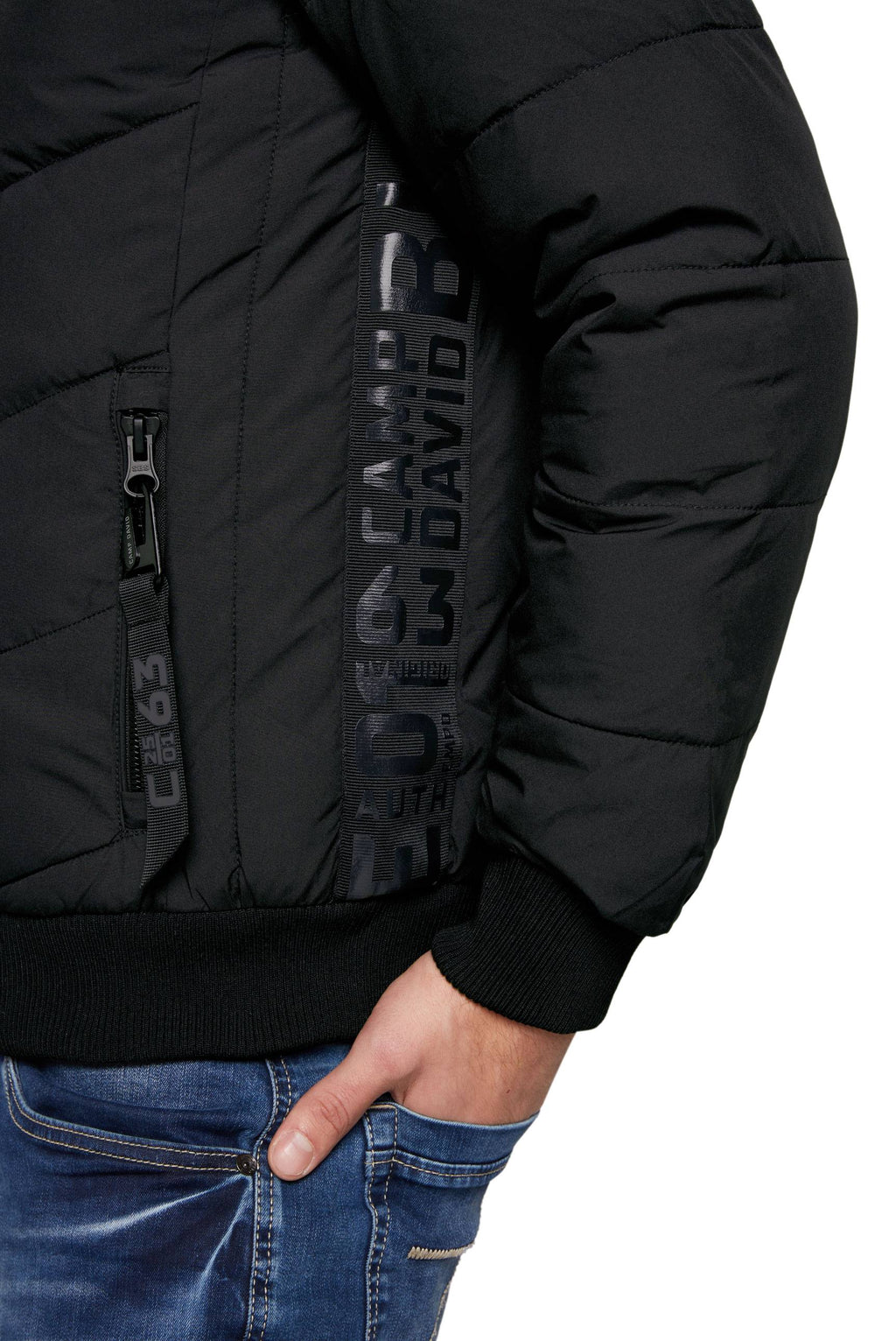 Chaqueta con capucha para hombre Camp David