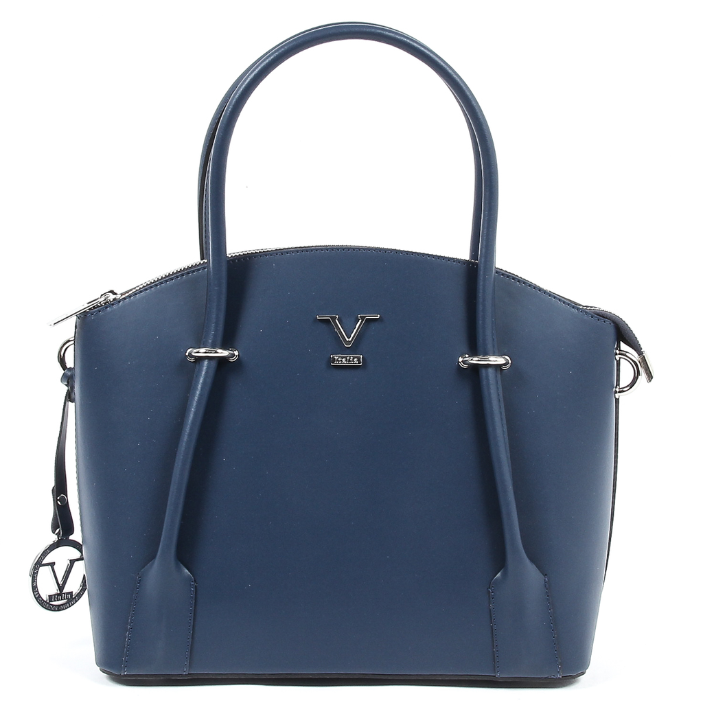 Bolso de mano para mujer V 1969 Italia V003-S RUGA BLU