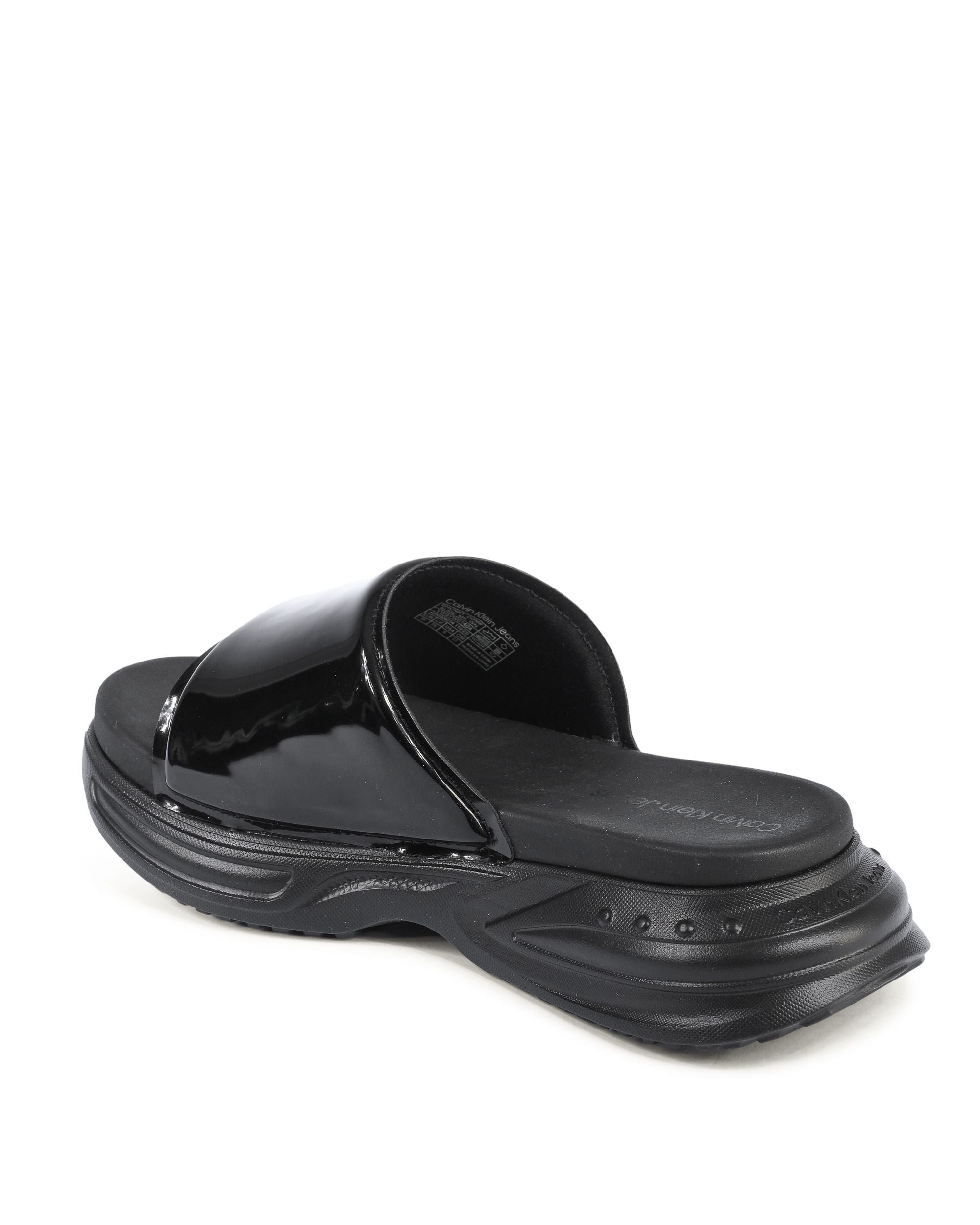 Chanclas Calvin Klein para mujer negras YW0YW014040GT