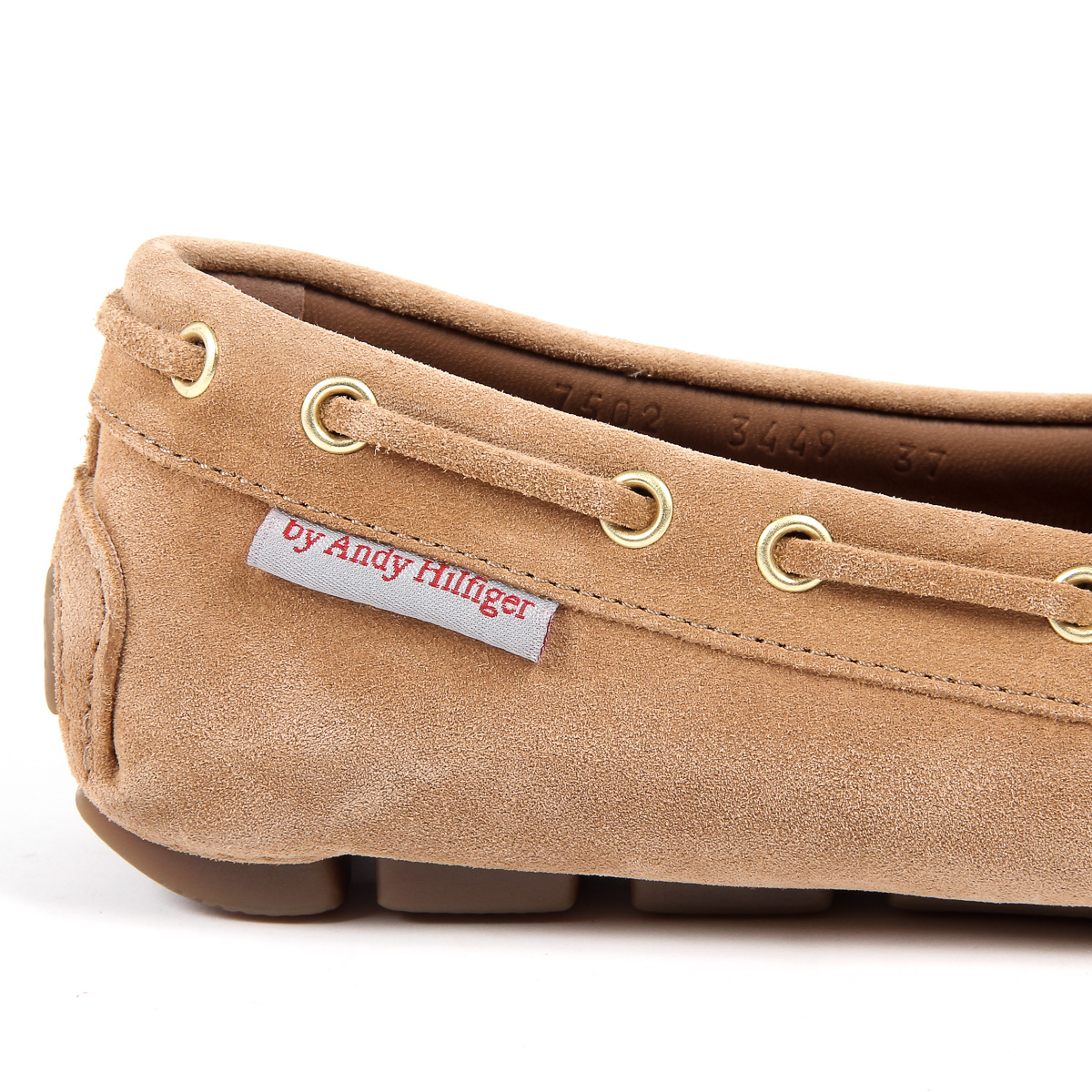 Mocasín Andrew Charles para mujer en color camello CAMILLA