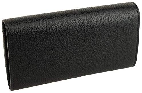 Cartera Gucci Soho de piel negra con estampado GG