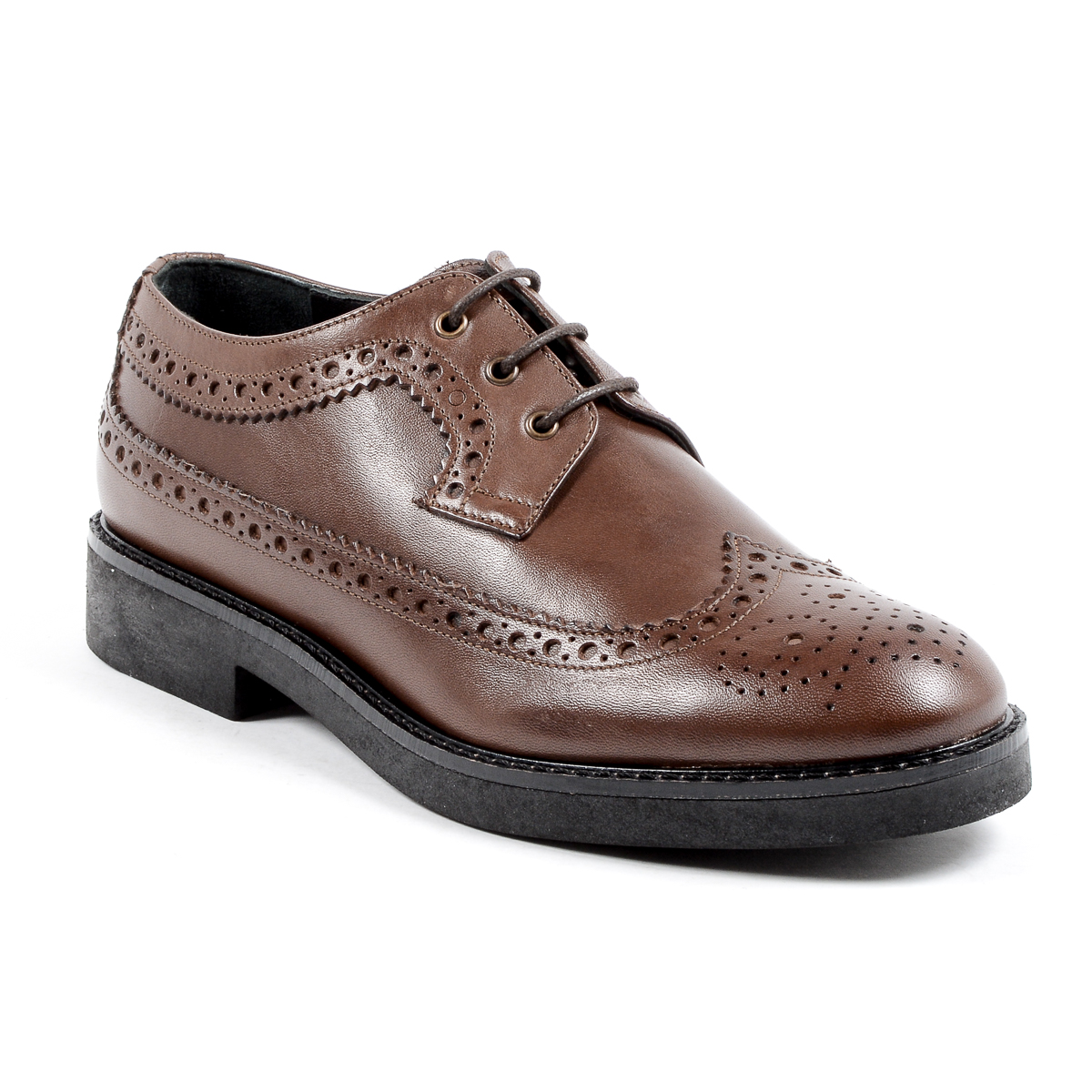 V 1969 Italia Zapato Brogue para Mujer Marrón TRENTO