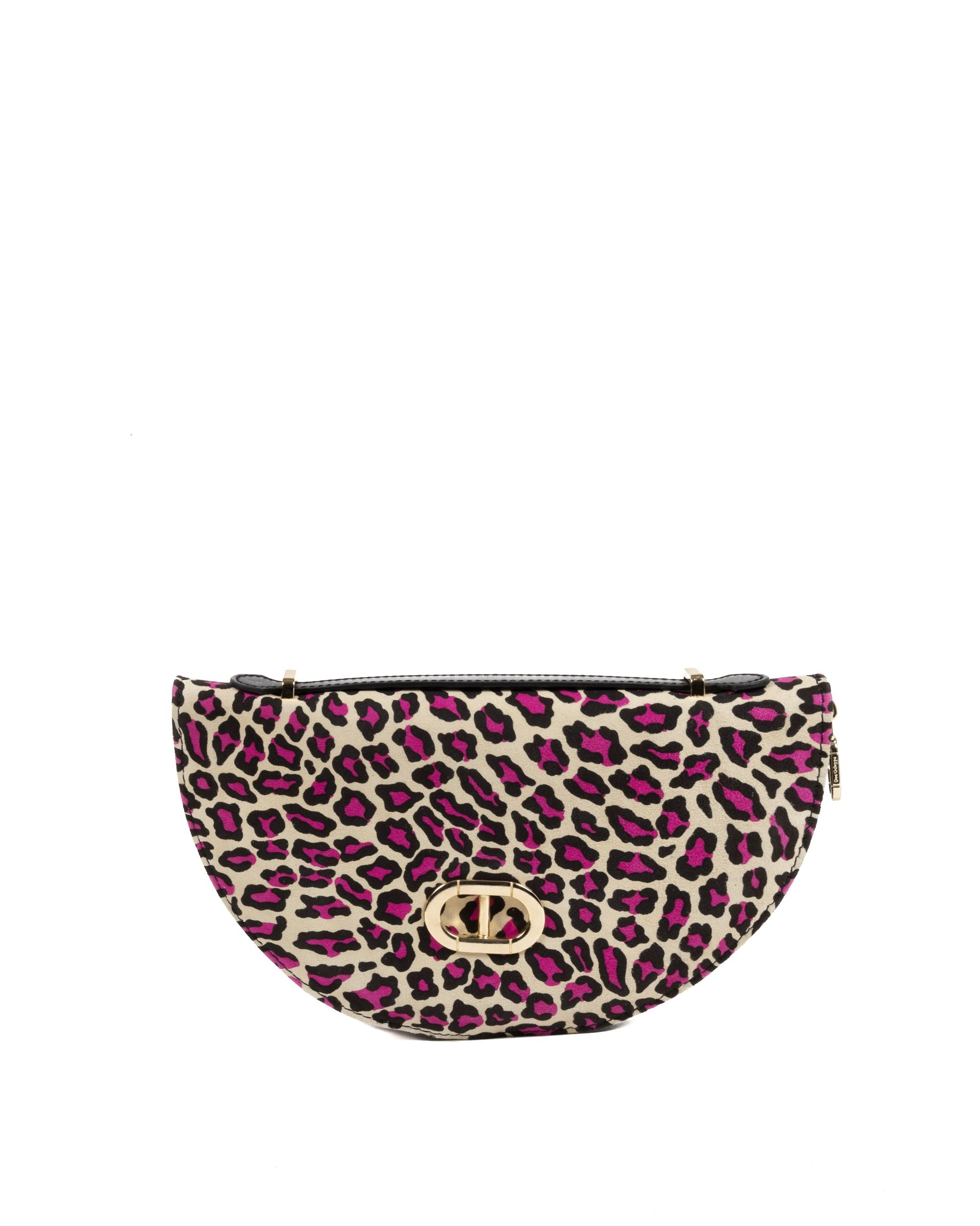 Bolso de mano de leopardo