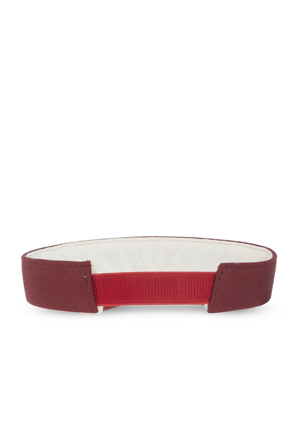 Gorra Gucci con visera elástica roja
