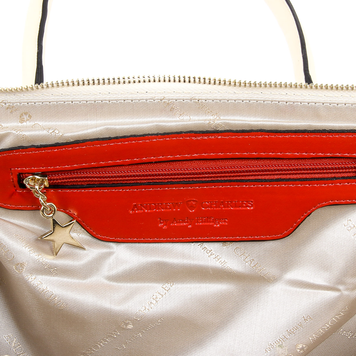 Andrew Charles Womens Handbag Red DALYA