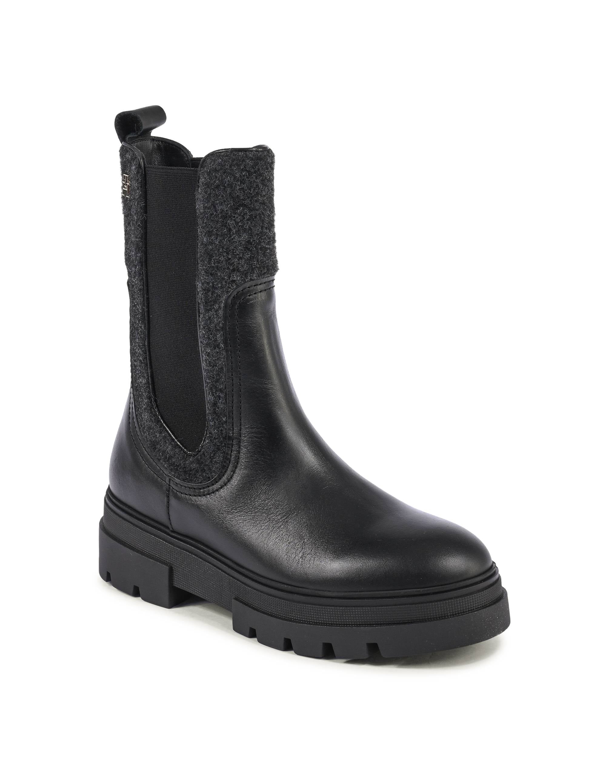 Botas Tommy Hilfiger para mujer NEGRAS FW0FW07497BDS