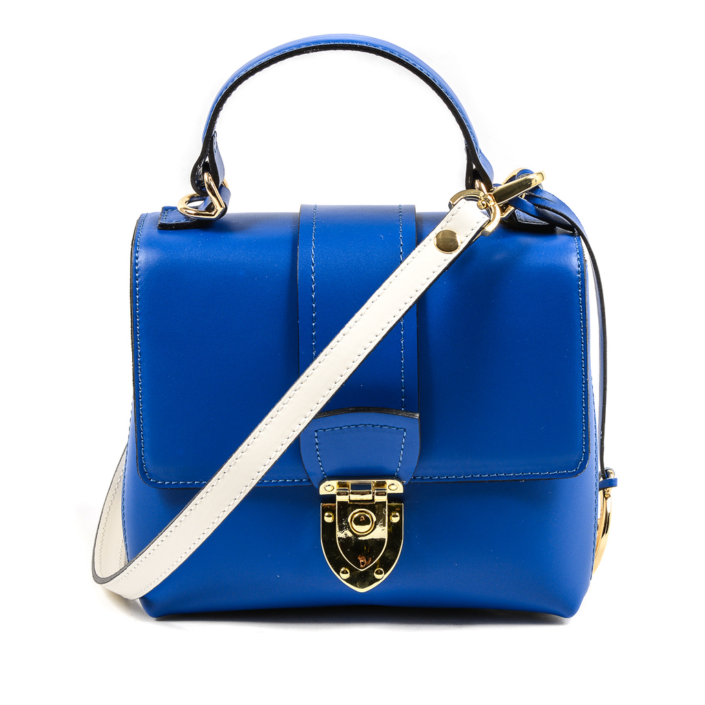 V 1969 Italia Womens Handbag Blue LAOS