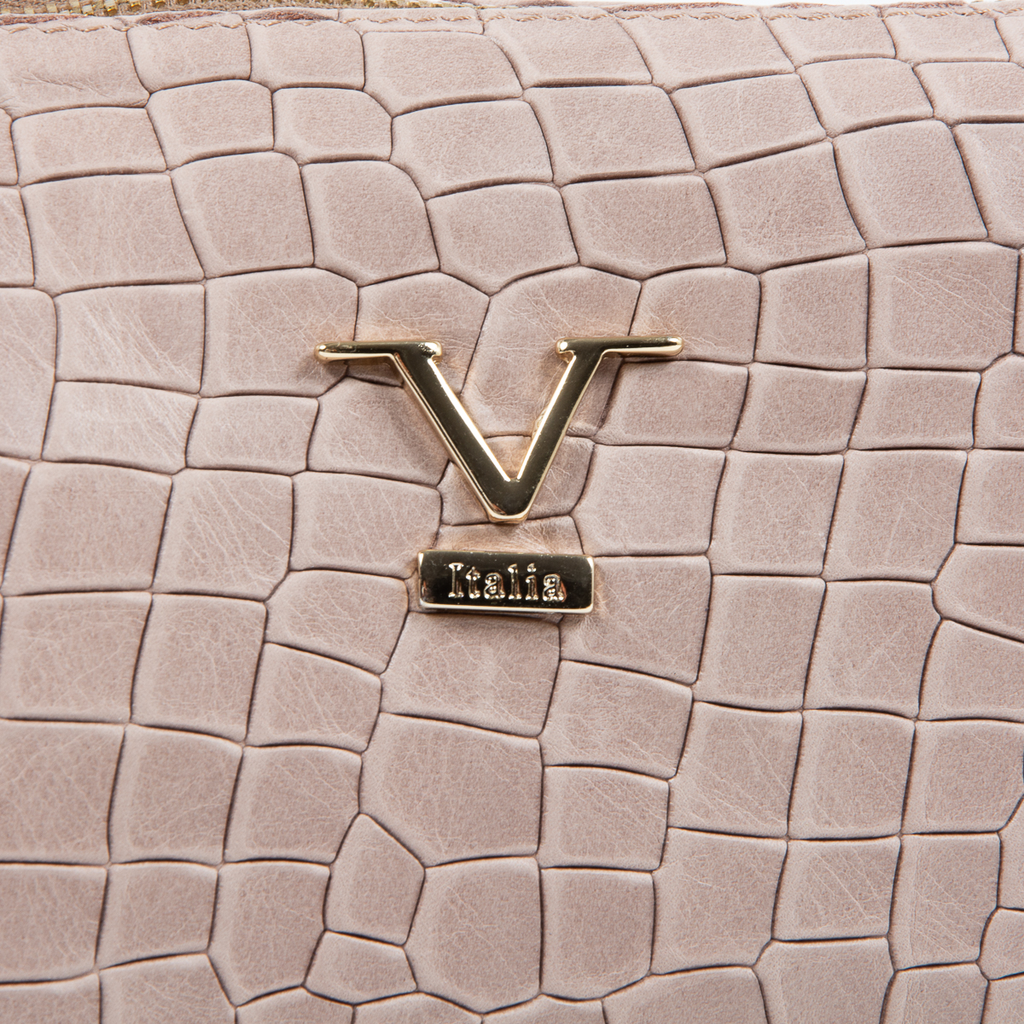 Bolso de mano para mujer V 1969 Italia color rosa lima
