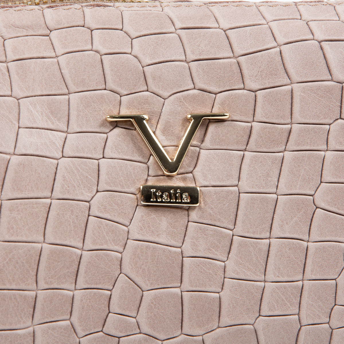 Bolso de mano para mujer V 1969 Italia color rosa lima
