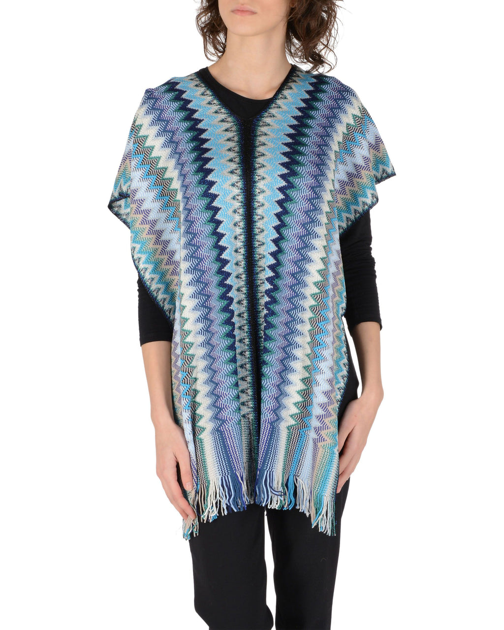Poncho Missoni Mujer Multicolor POB5VMD58020002