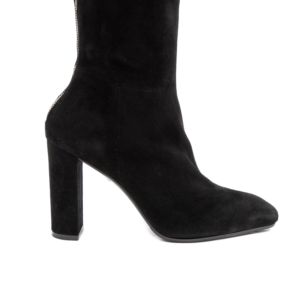 V 1969 Italia Bota alta para mujer negra YARA