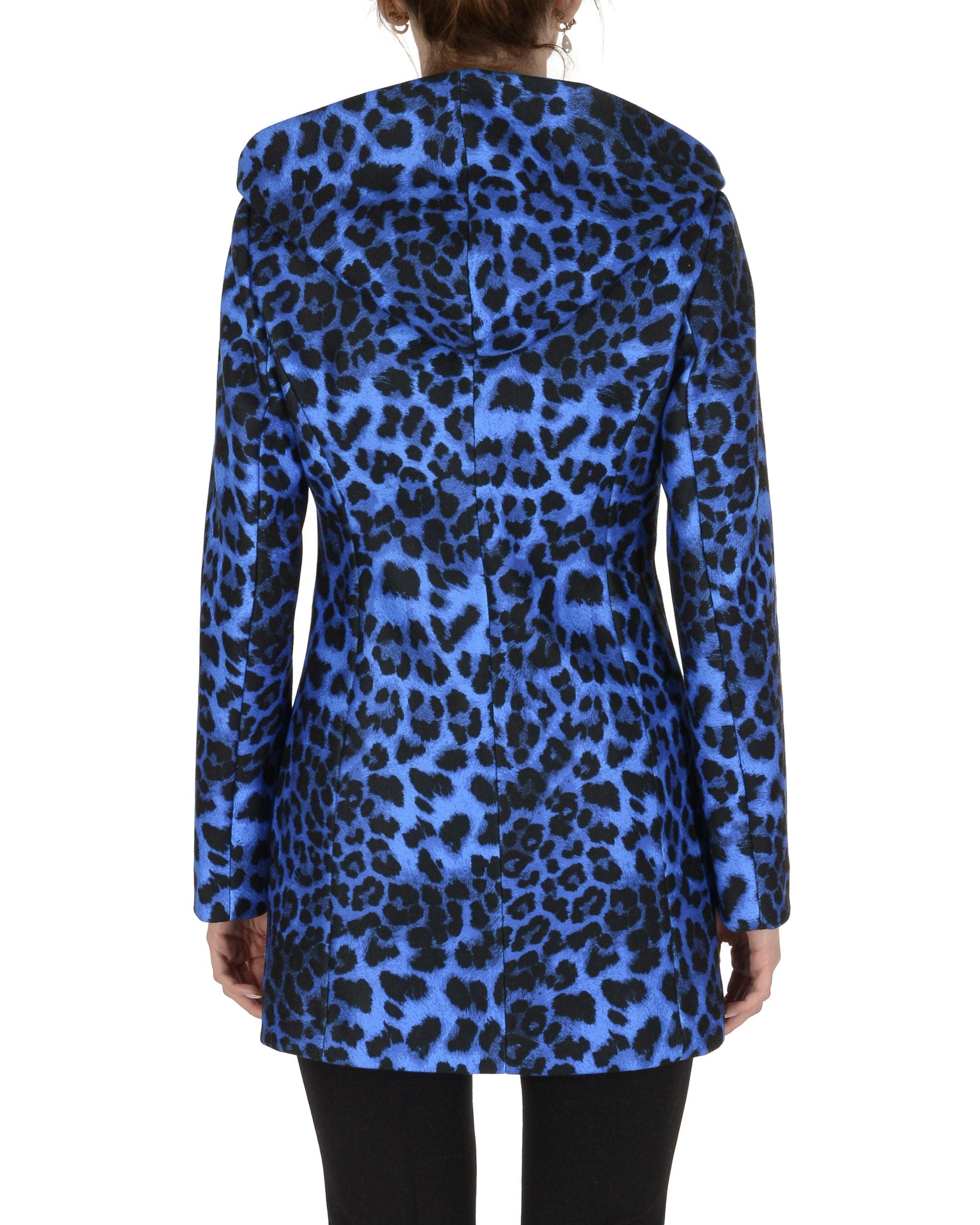 19V69 Italia Chaqueta de mujer Azul Negro ICIE BLUE LEO