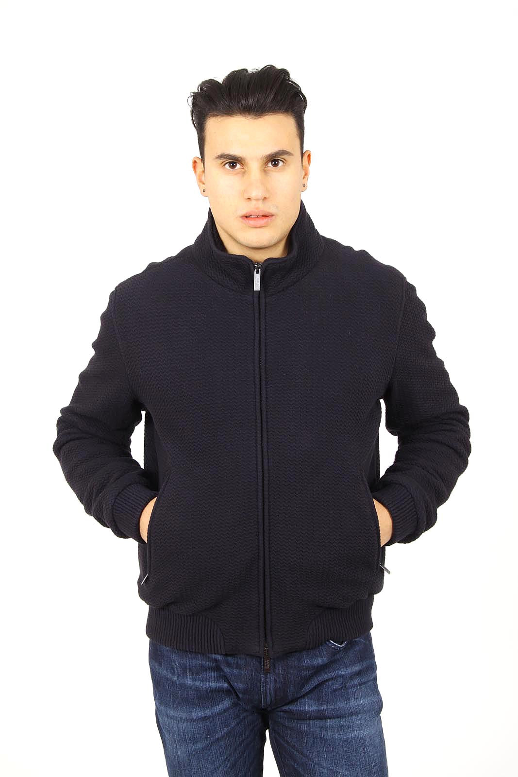 Armani Collezioni chaqueta suéter para hombre MCR66W MCW62 418