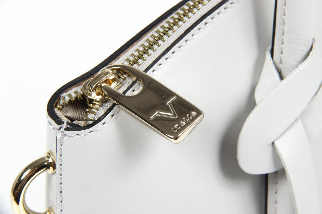 V 1969 Italia Bolso de mano para mujer V003 RUGA CREMA