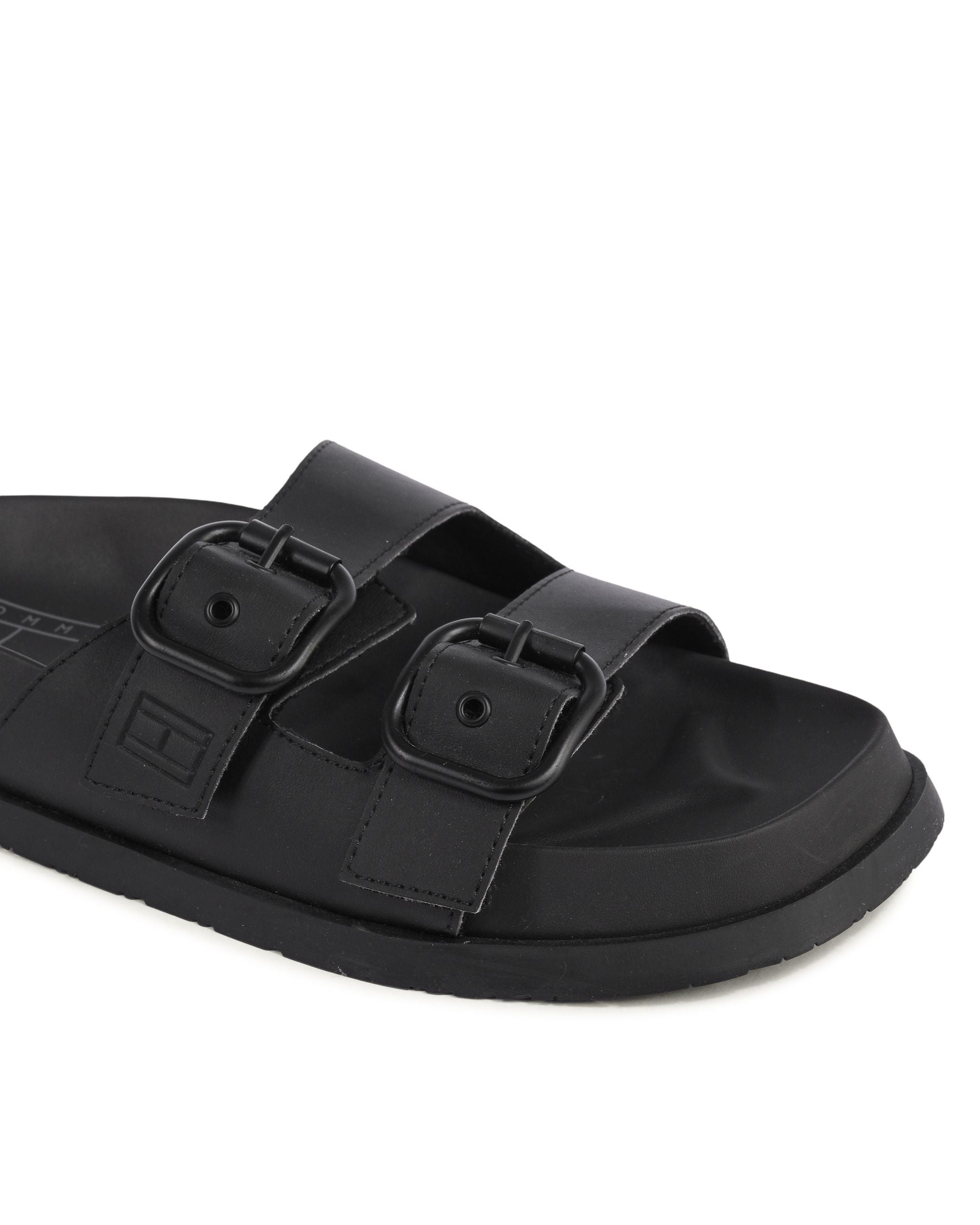 Sandalia Tommy Hilfiger para mujer negra EN0EN021360GJ