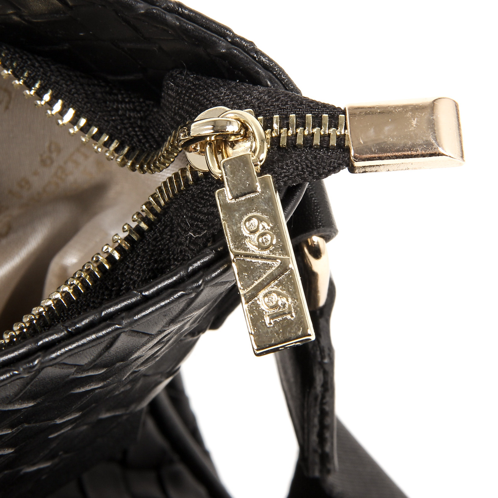 Bolso de hombro para hombre V 1969 Italia V1969017B NEGRO