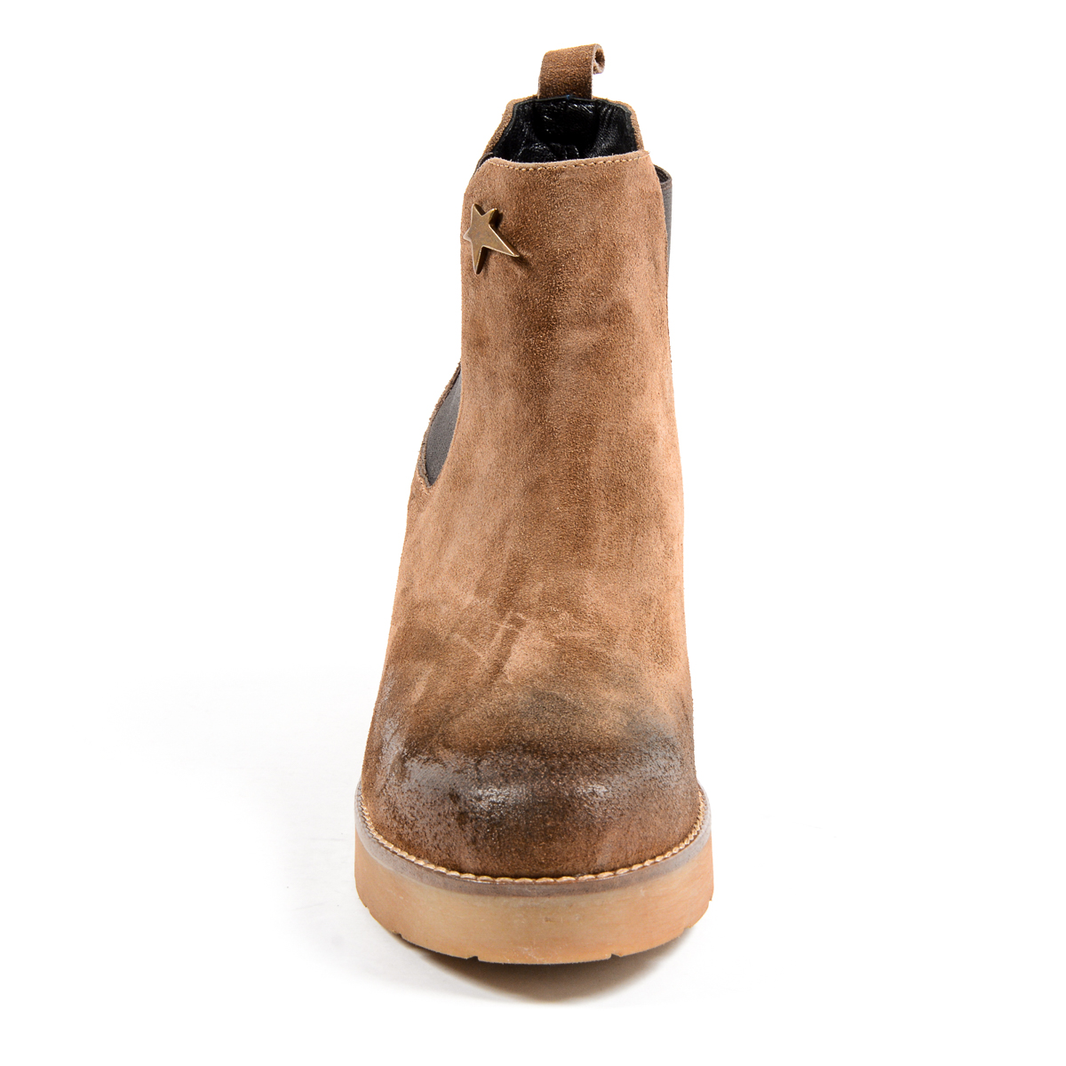 Andrew Charles Womens Ankle Boot Brown WENDY