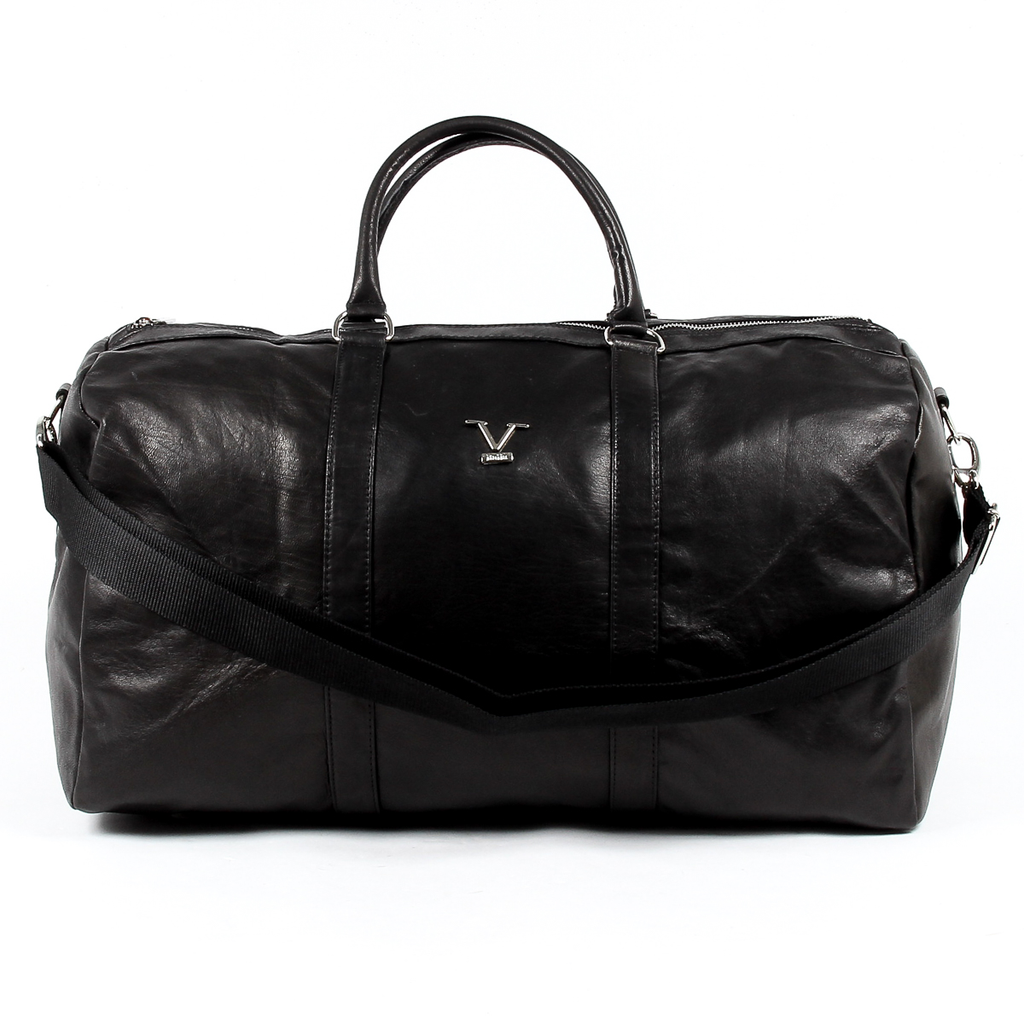 V 1969 Italia Mens Sport Bag Black BERLINO